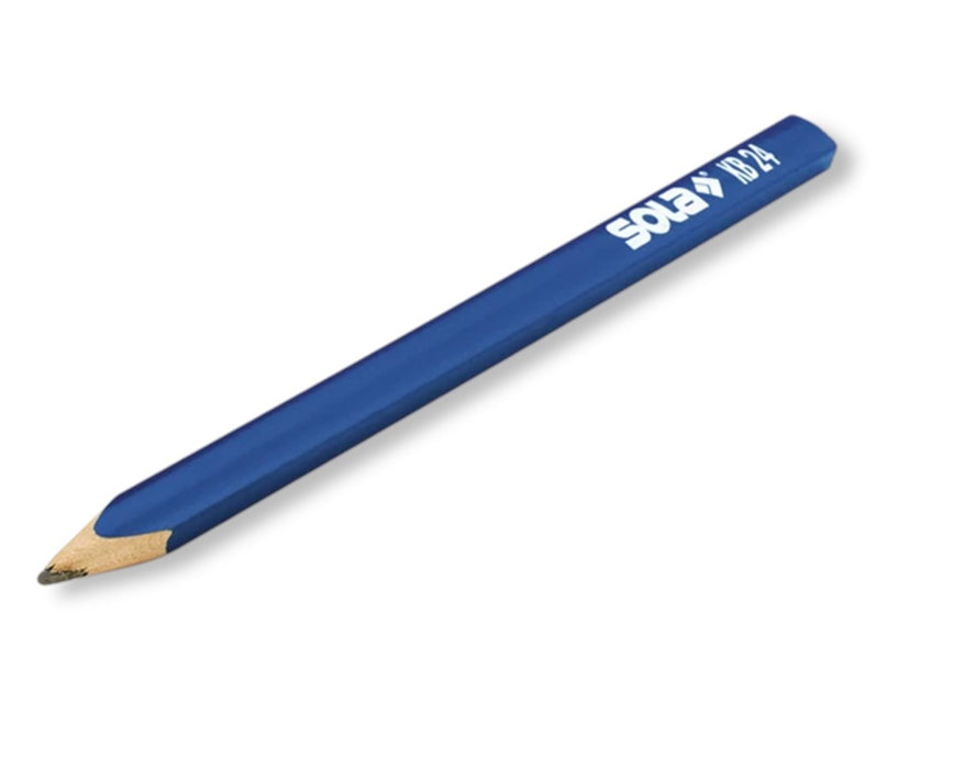 SOLA Blue Wet/Dry Wood Pencil w/ Black Lead; Qty: 100-Box