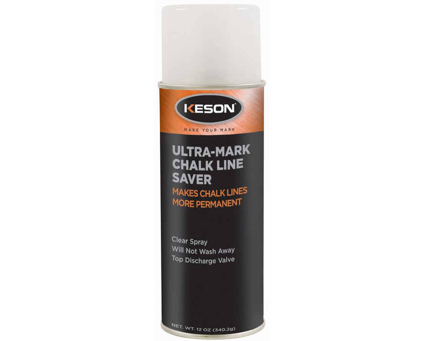 16 oz. Clear Acrylic Chalk Line Saver Spray Paint (12 per Case)