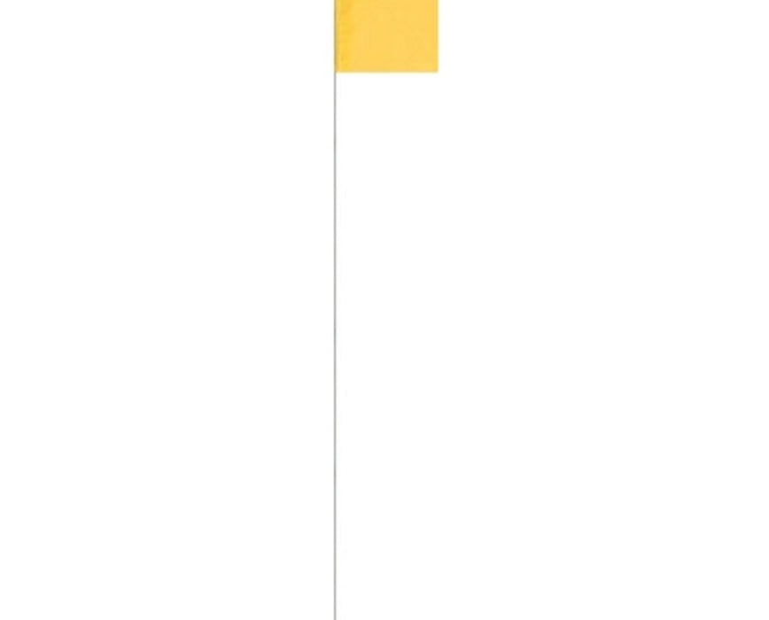Surveyor Yellow Stake Flag (100 Per Box)