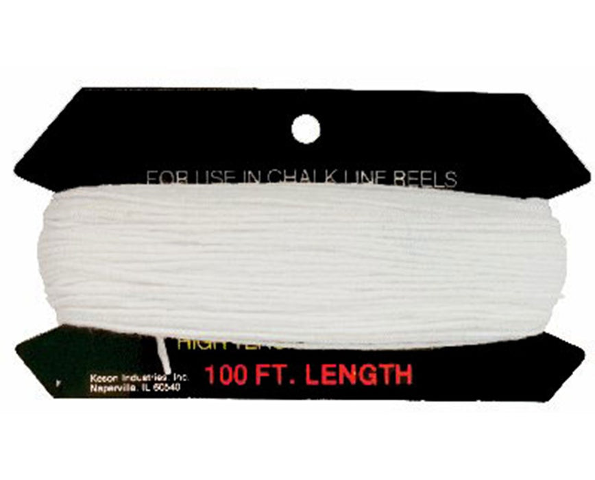 Replacement Line for Standard Chalk Line Reels