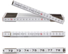 Metric Wood Folding Ruler (10-Pack)