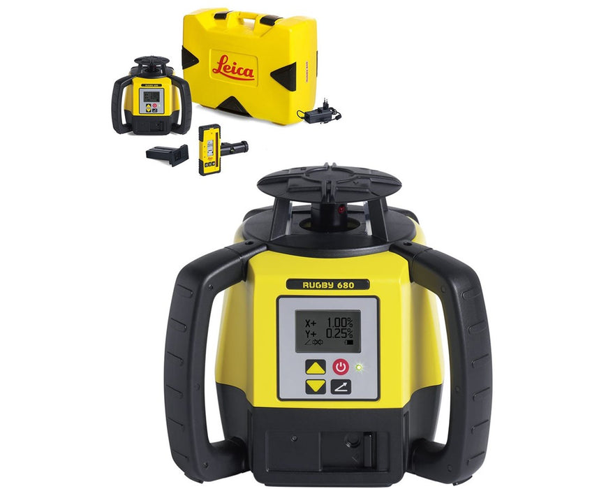 Rugby 680 Dual Grade Laser Level
