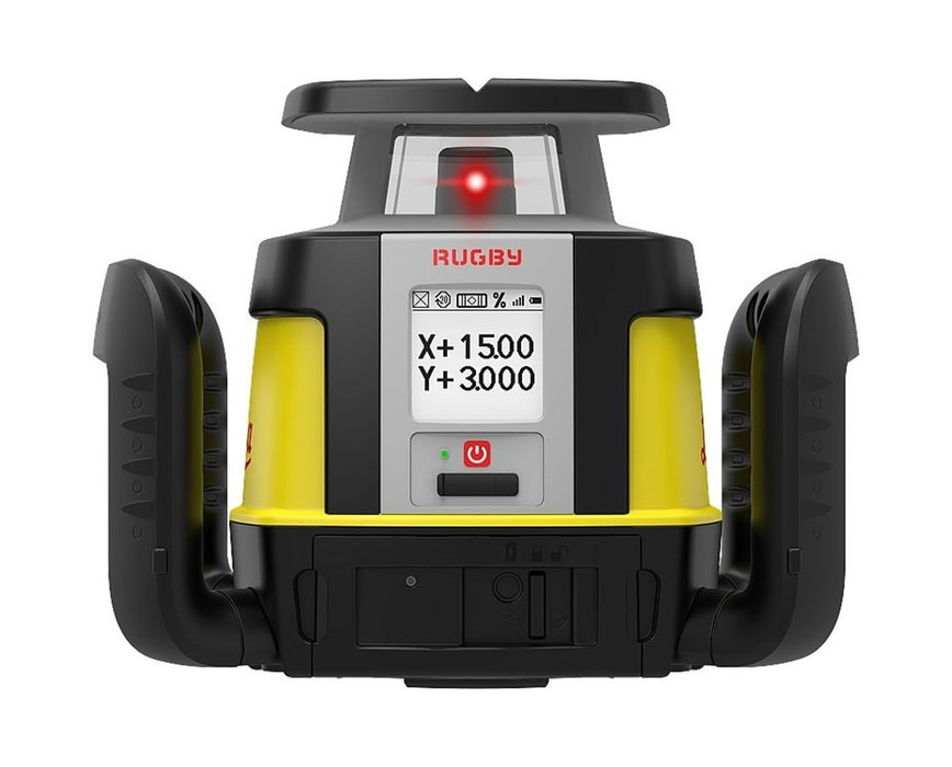 Rugby CLA Active Rotary Laser Level w/ CLX 250 Function - Horizontal, Manual Slope