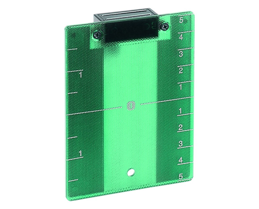 Green Target Plate for Roteo 35G Rotary Laser