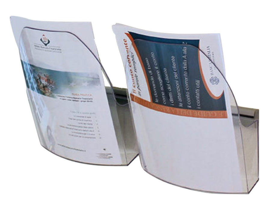 Dacapo Brochure & Leaflet Holder w/ 12 A6 Holders