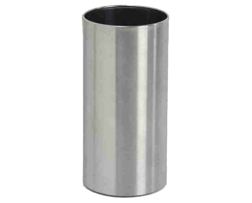 Brushed Stainless Steel Silo Garbage Can