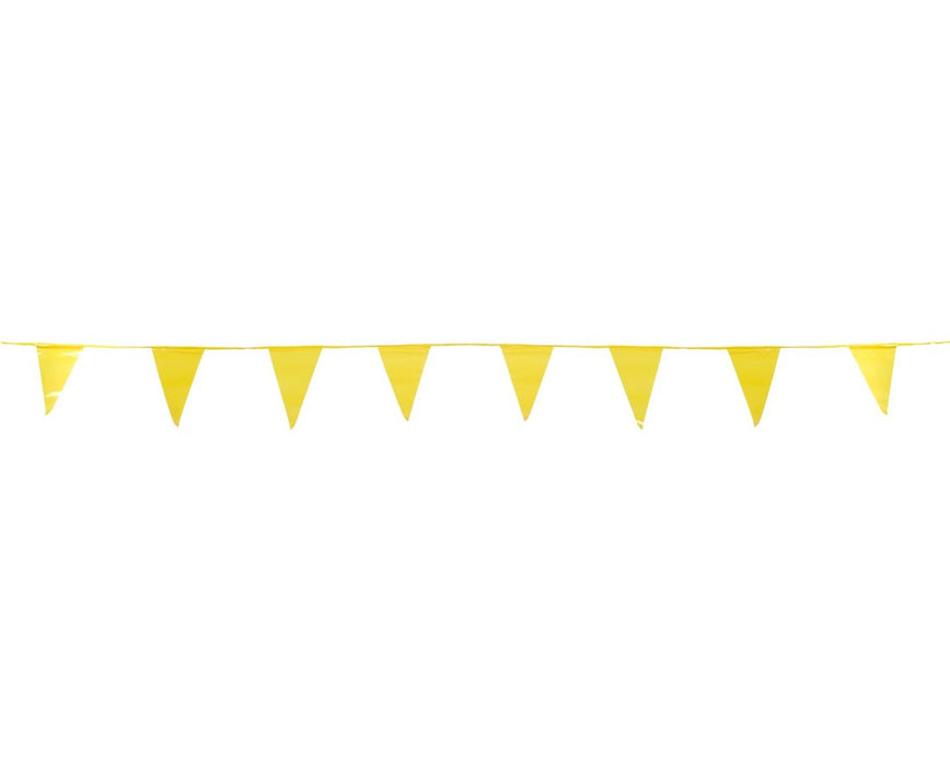 Pennant Flags (10 Per Box), Yellow