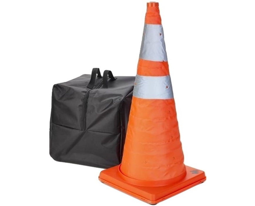 28"H Collapsible Traffic Cone (5-Pack)
