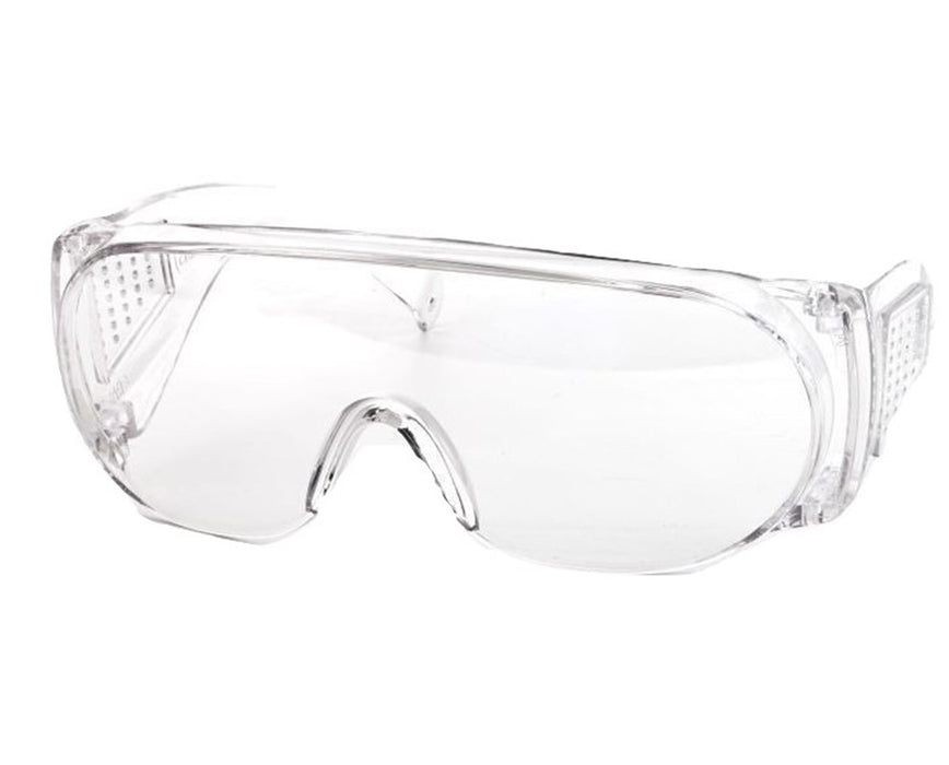 Wrap-Around Safety Glasses, Clear (12/pk)