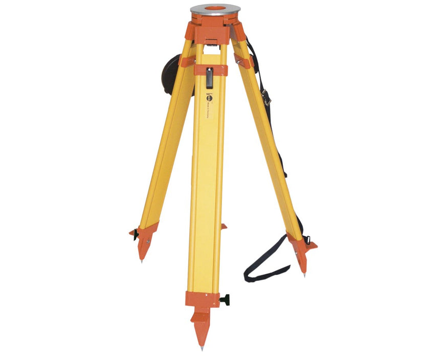 Surveyors' Grade Wooden Tripod with Dual Clamps