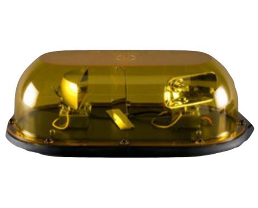 Rotating Light Micro Mini Bar - 55-Watt Lamps w/ 4-Post Permanent Mount