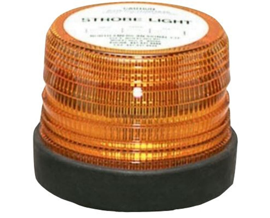 500/550 Series Strobe Warning Light 12/48V, Single Flash w/ Magnetic Mount
