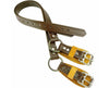 Leather Lower Climber Strap w/ Split Ring, 1 Pair - 1