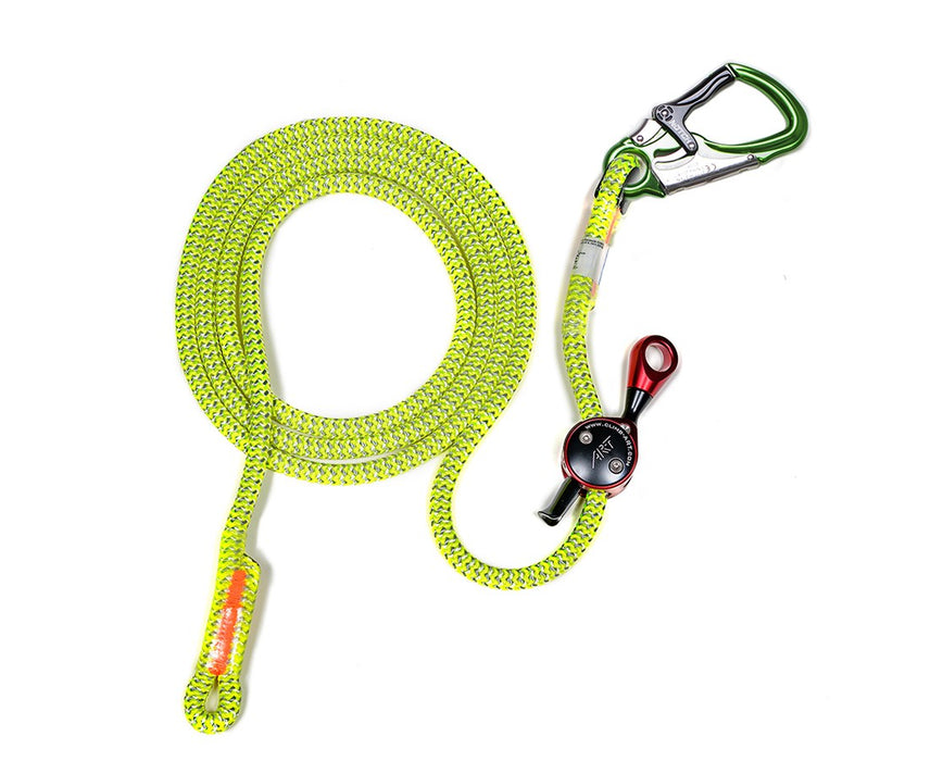 Lava Work Positioning Lanyard w/ ART Positioner & Triple-Action Snap - 10'