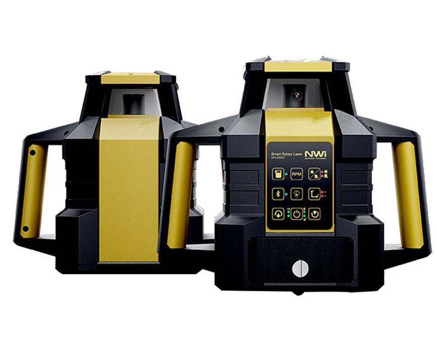 Green Beam Rotary Laser / Automatic Slope w/ Plumb Up & Down, LCD Display, Bluetooth / Wireless - NRL900HT-GK