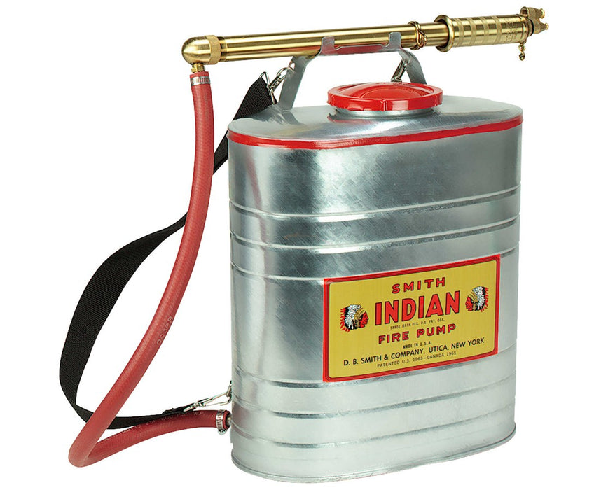 90S 5-Gallon Stainless Steel Backpack Firefighting Pump