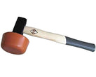 Pavers' Hammer with Round Rubber Face