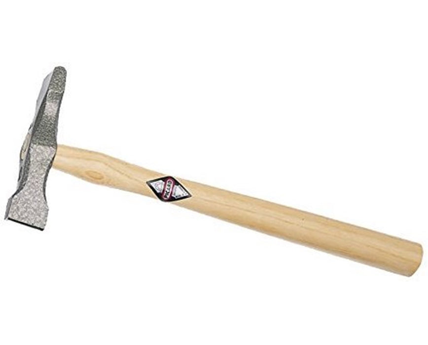 Special Grooving Hammer .55 lbs Head, 11" Handle, 27 mm x 7 mm / 27 mm x 6 mm Face