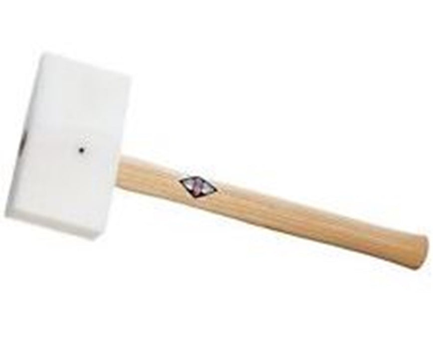 Square Pattern Tinsmiths' Hammer 1.3 lbs (600 g) Head Weight, 15" Handle