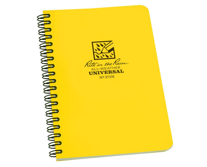 All-Weather Spiral Universal Numbered Notebook