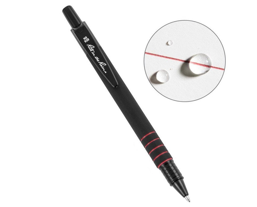 All-Weather Durable Clicker Pen Red Ink