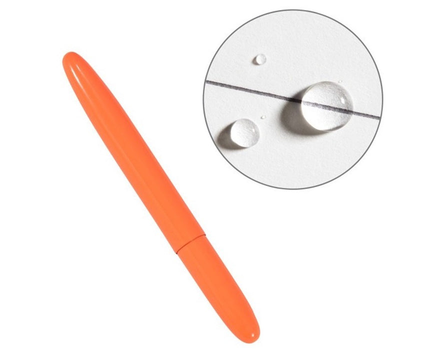 All-Weather Metal Bullet Pen Blazing Orange