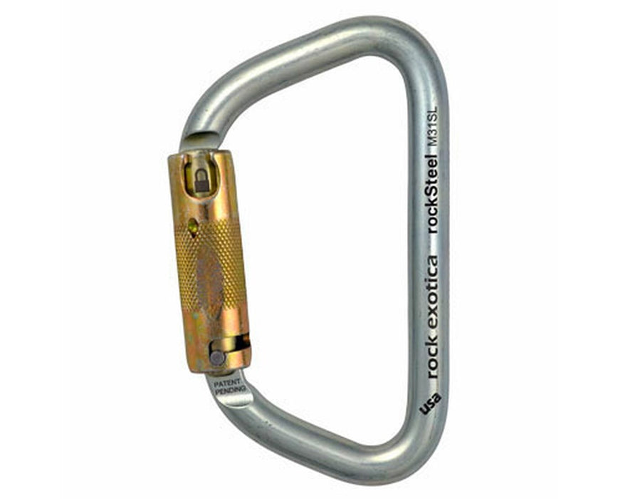 RockSteel Rigging Carabiner - Auto-Locking