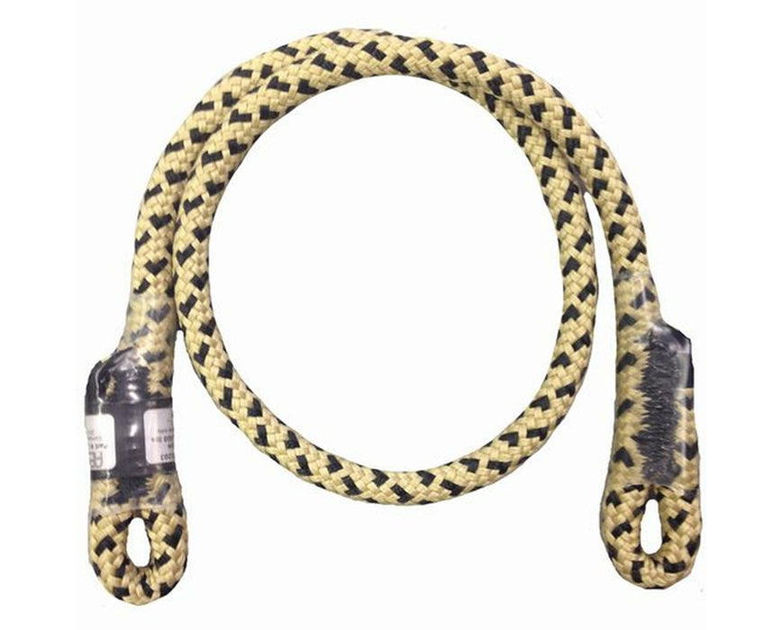 Bee-Line Eye Tail Prusik Lanyard - Standard, Grizzly-Spliced, 24" L x 8mm D
