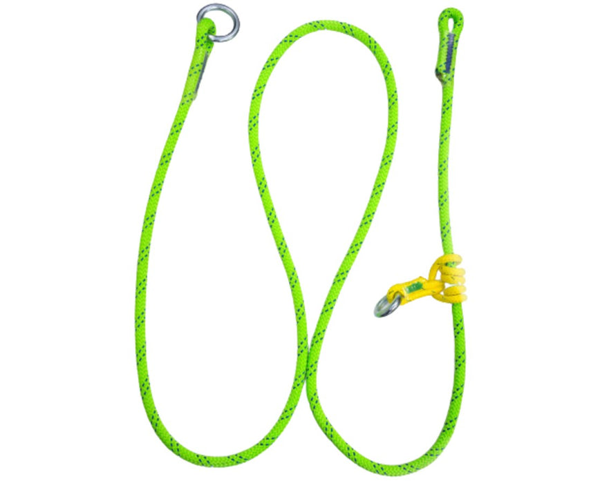 KMIII Green Adjustable Climbing Friction Saver, 5/8" D x 10' L
