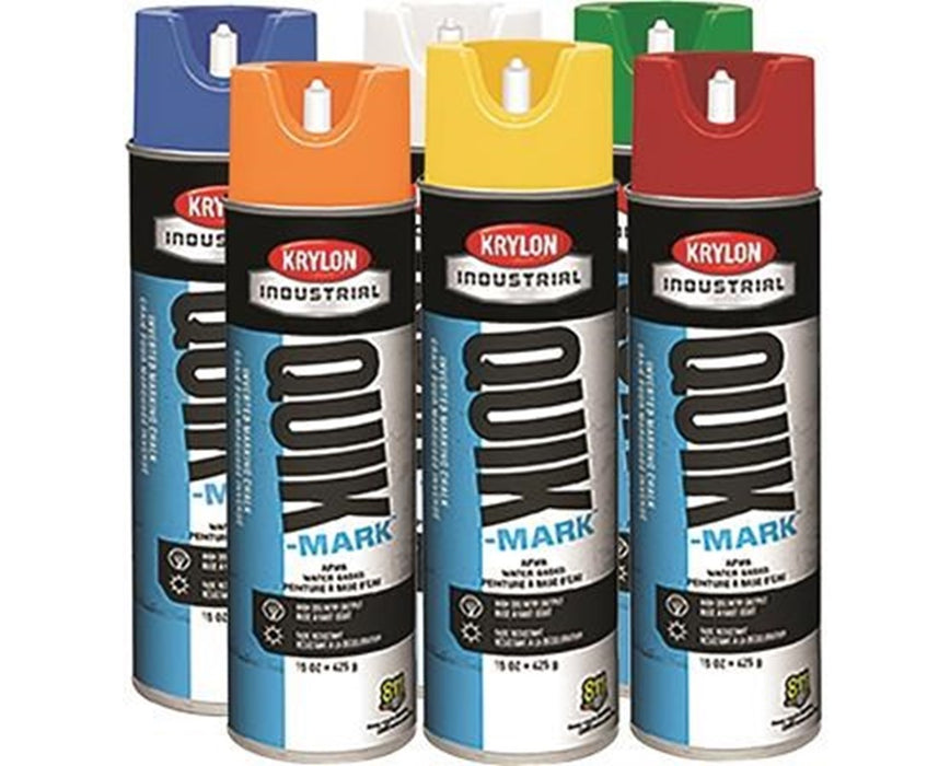 Water-Based Yellow Inverted Marking Paint (12-Pack)