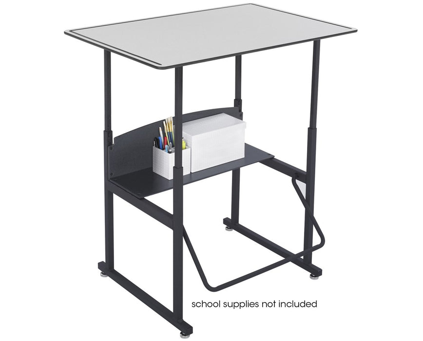 AlphaBetter Adjustable-Height Stand-Up Desk 36"W x 24"D Premium Top