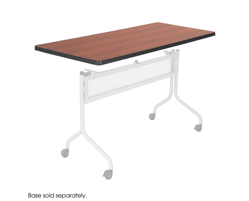 60"W Impromptu Mobile Training Table Rectangle Top Cherry