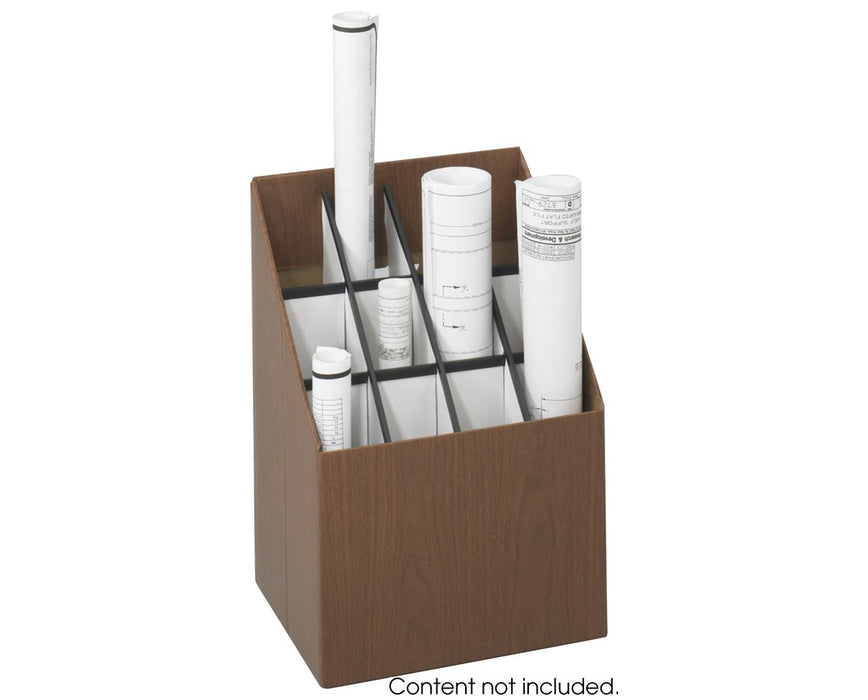 Blueprint Storage 12-Compartment Upright Roll File