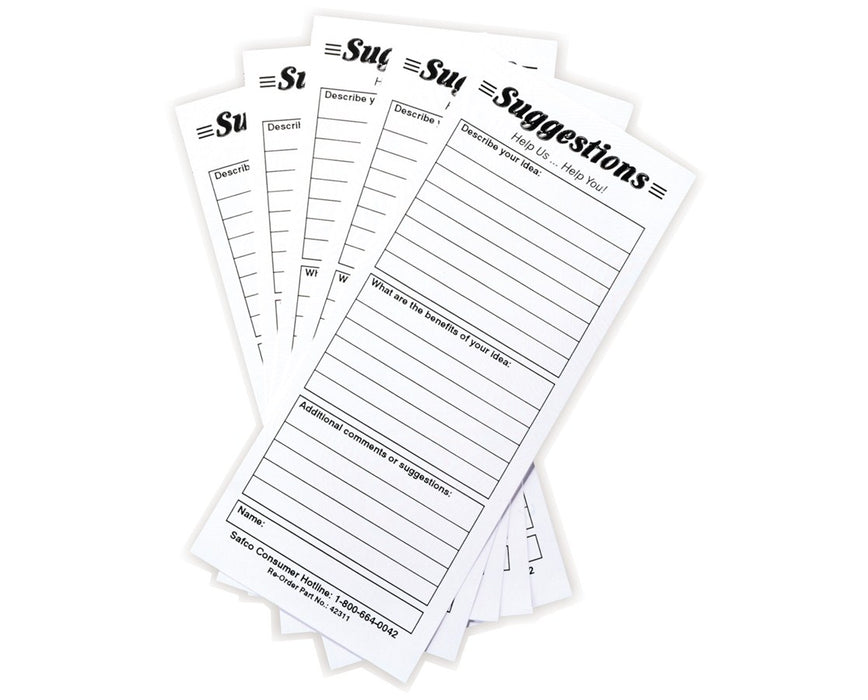 Refill Suggestion Cards (Qty. 60)