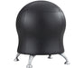 Safco Zenergy Ball Chair, Black Vinyl 4751BV