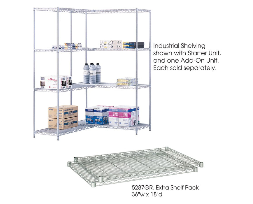 Industrial Extra Shelf Pack (Qty. 2)