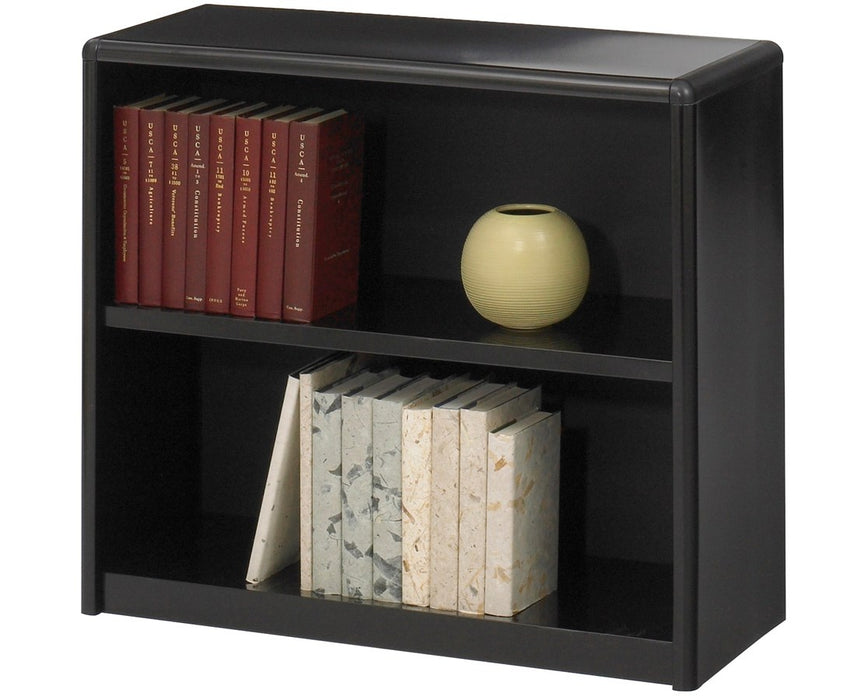 ValueMate 2-Shelf Economy Bookcase Black