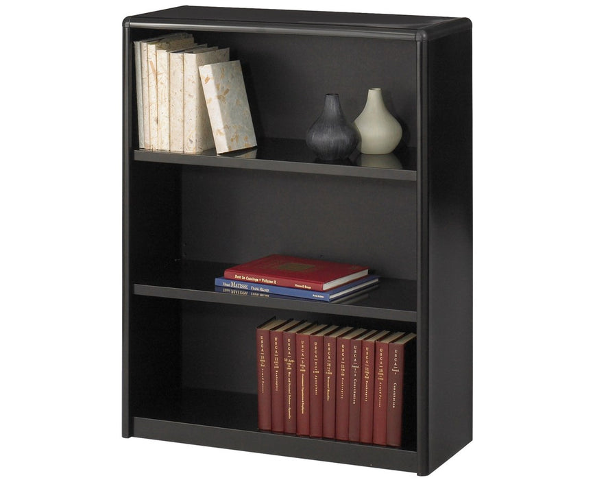 ValueMate 3-Shelf Economy Bookcase Black
