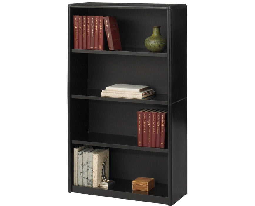 ValueMate 4-Shelf Economy Bookcase Black