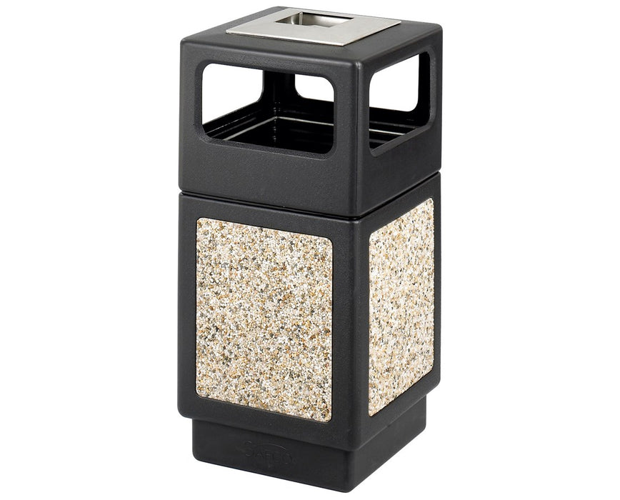 Canmeleon Side Open Aggregate Panel Trash Can