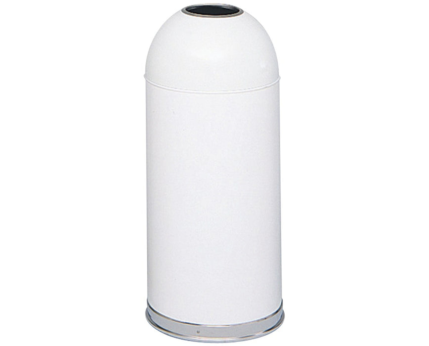Open Top Dome Trash Can