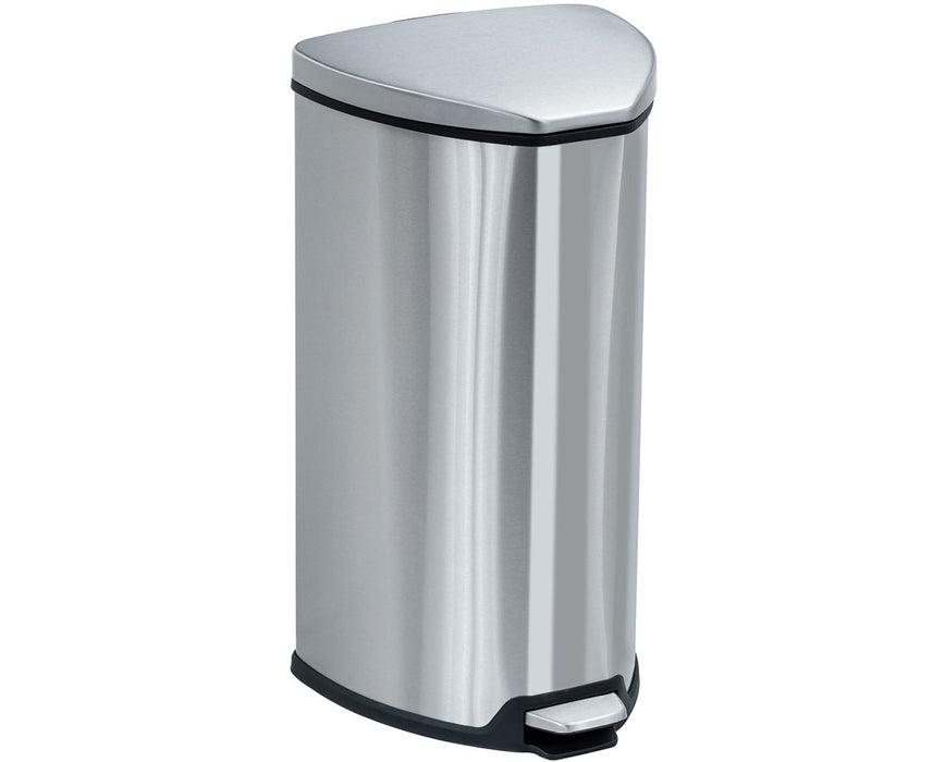Stainless Step-On 7 Gallon Trash Can