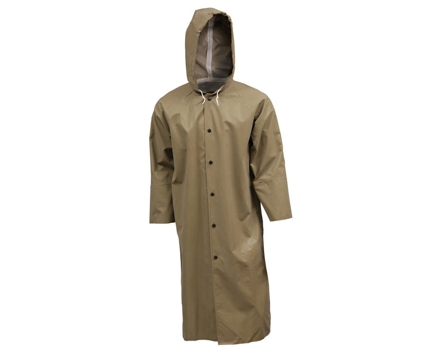 48 Inches Flame Resistant Liquidproof Coat - Large