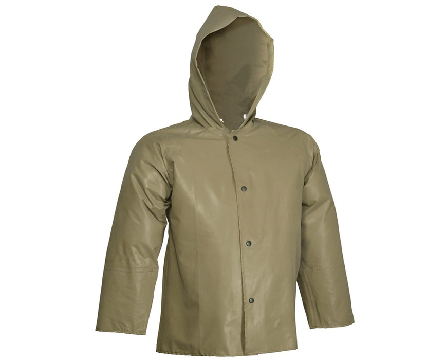 Flame Resistant Liquidproof Jacket Olive Drab - Small