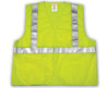 ANSI 107 CLASS 2 SAFETY VESTS - Fluorescent Yellow-Green Mesh- 2