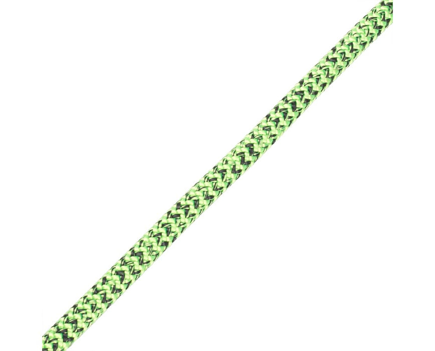 Midnight Ivy Double-Braid 11.7mm Climbing Rope, 600' L - Eye-Spliced 1 End