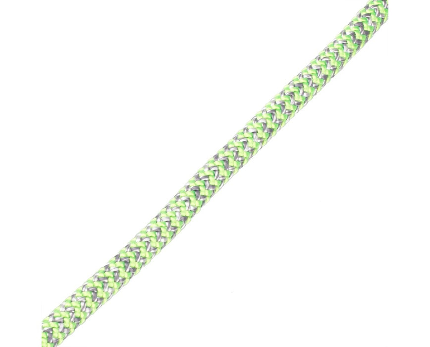 Silver Ivy Double-Braid 11.7mm Climbing Rope, 200' L - Eye-Spliced 1 End