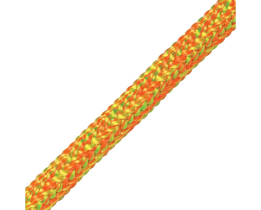 Tangent Double-Braid 11.8mm Climbing Rope, 120' L - Eye-Spliced 1 End