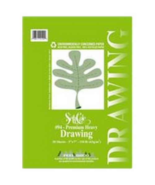 11"W x 14"L Premium Heavy Drawing Paper (30-Sheet)