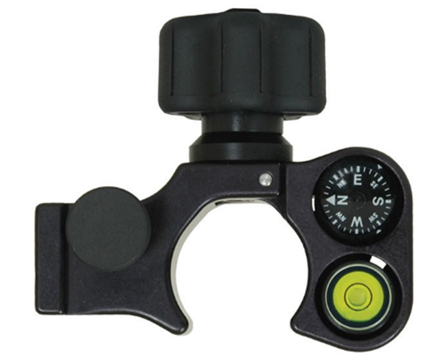 Claw Pole Clamp with Compass and 40-minute Vial